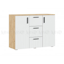 Комод Сильвия 3я2д (1202х908х446) - 8 цветов