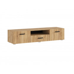 Тумба ТВ Нэнси New крафт (1600х350х442) - 2 цвета